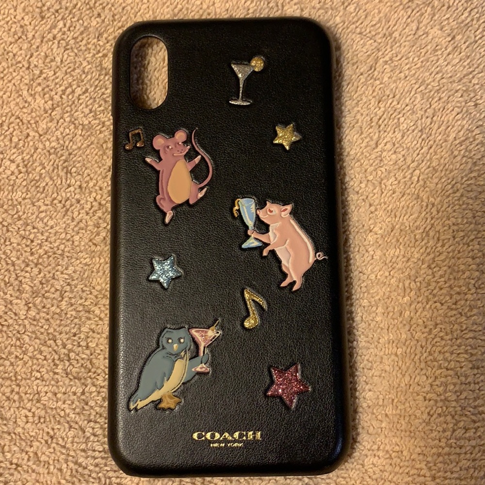 COACH NWT party animal I Phone case